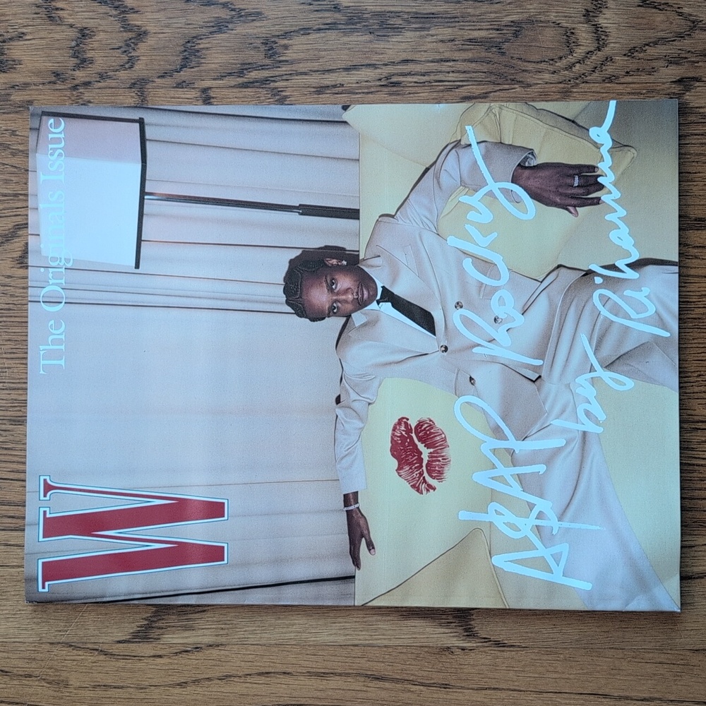 W Magazine The Originals Issue A$AP Rocky By Rihanna Volume Five 2024